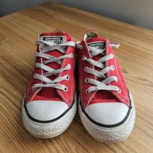 Converse Kids Classic Red and White Sneakers